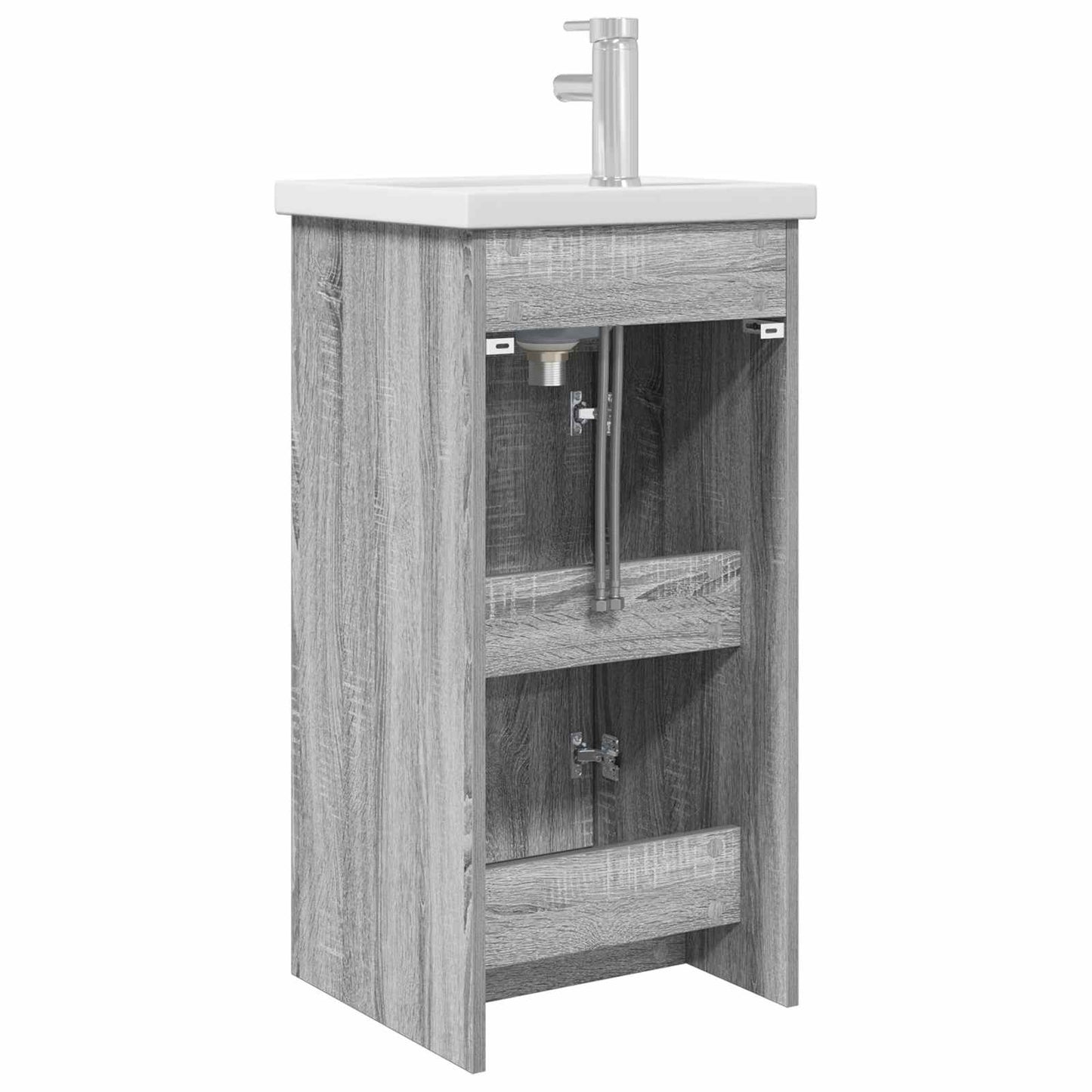 Bathroom Vanity with Sink Grey Sonoma 42 x 40 x 84.5 cm