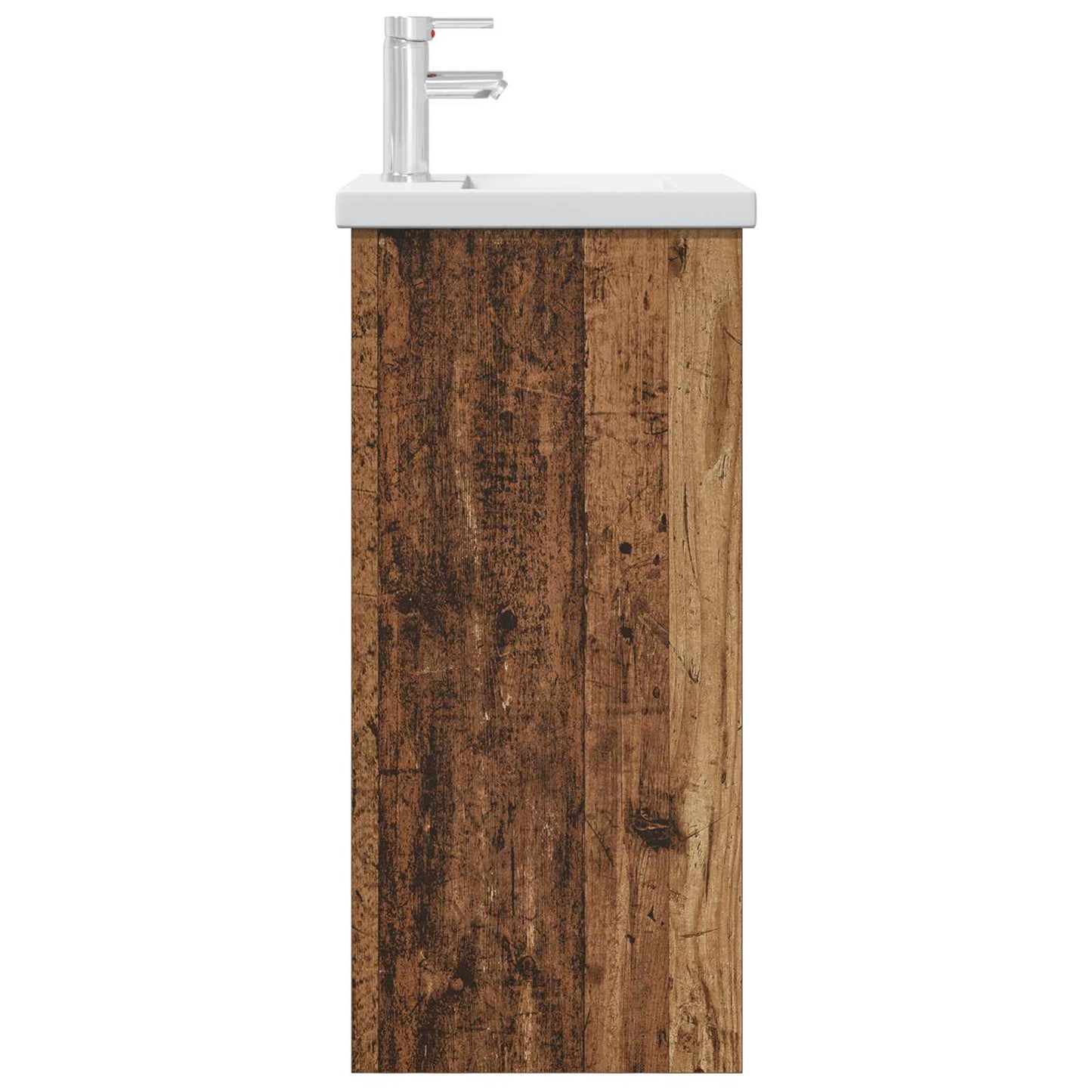 Bathroom Vanity with Sink Old Wood 42 x 40 x 84.5 cm