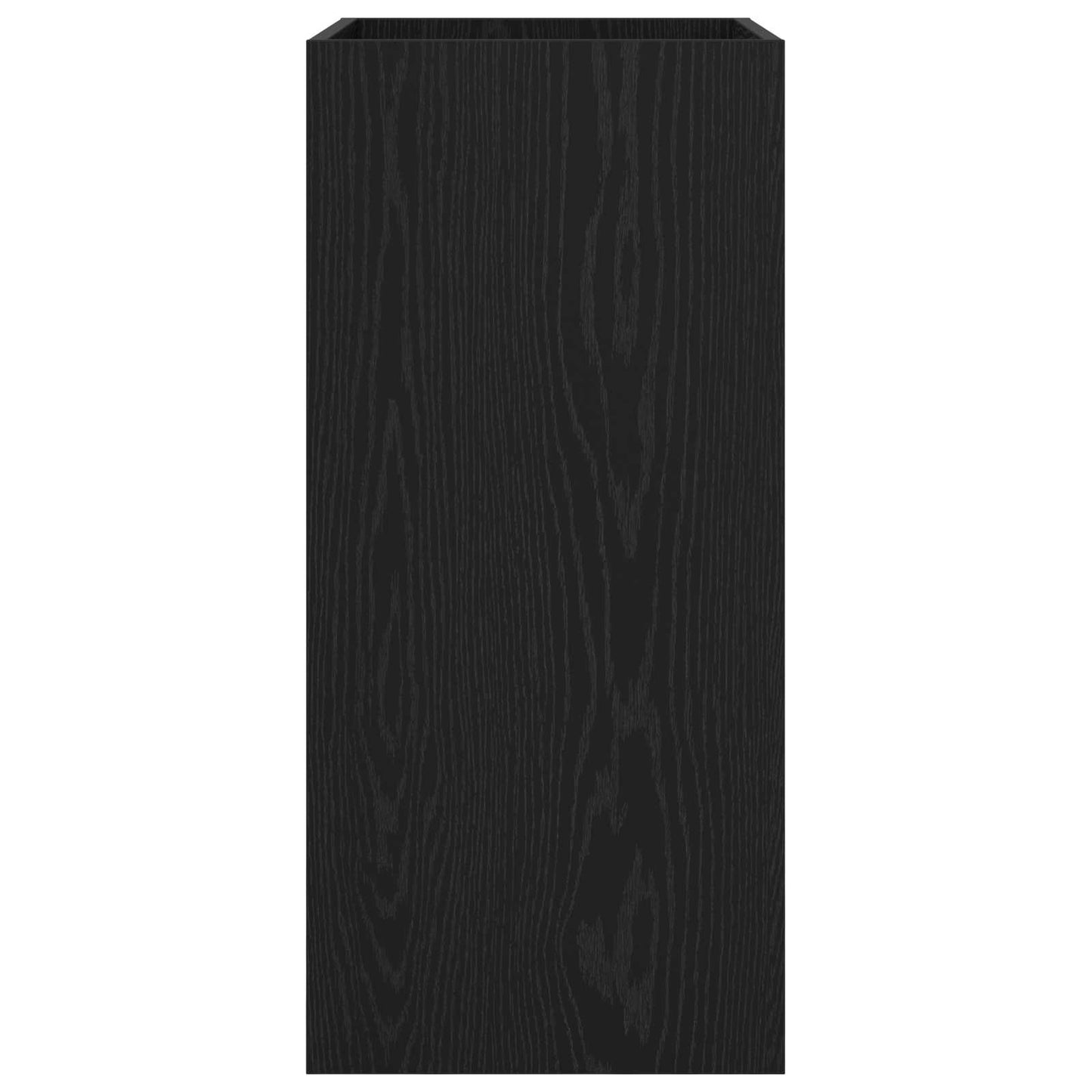 Bathroom Under Sink Cabinet Black Oak 56 x 37.5 x 81 cm