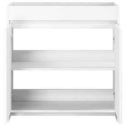 Bathroom Under Sink Cabinet White 78.5 x 37.5 x 81 cm