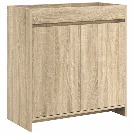 Bathroom Under Sink Cabinet Sonoma Oak 78.5 x 37.5 x 81 cm