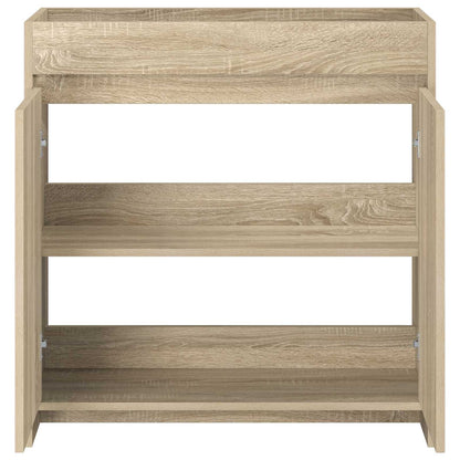 Bathroom Under Sink Cabinet Sonoma Oak 78.5 x 37.5 x 81 cm