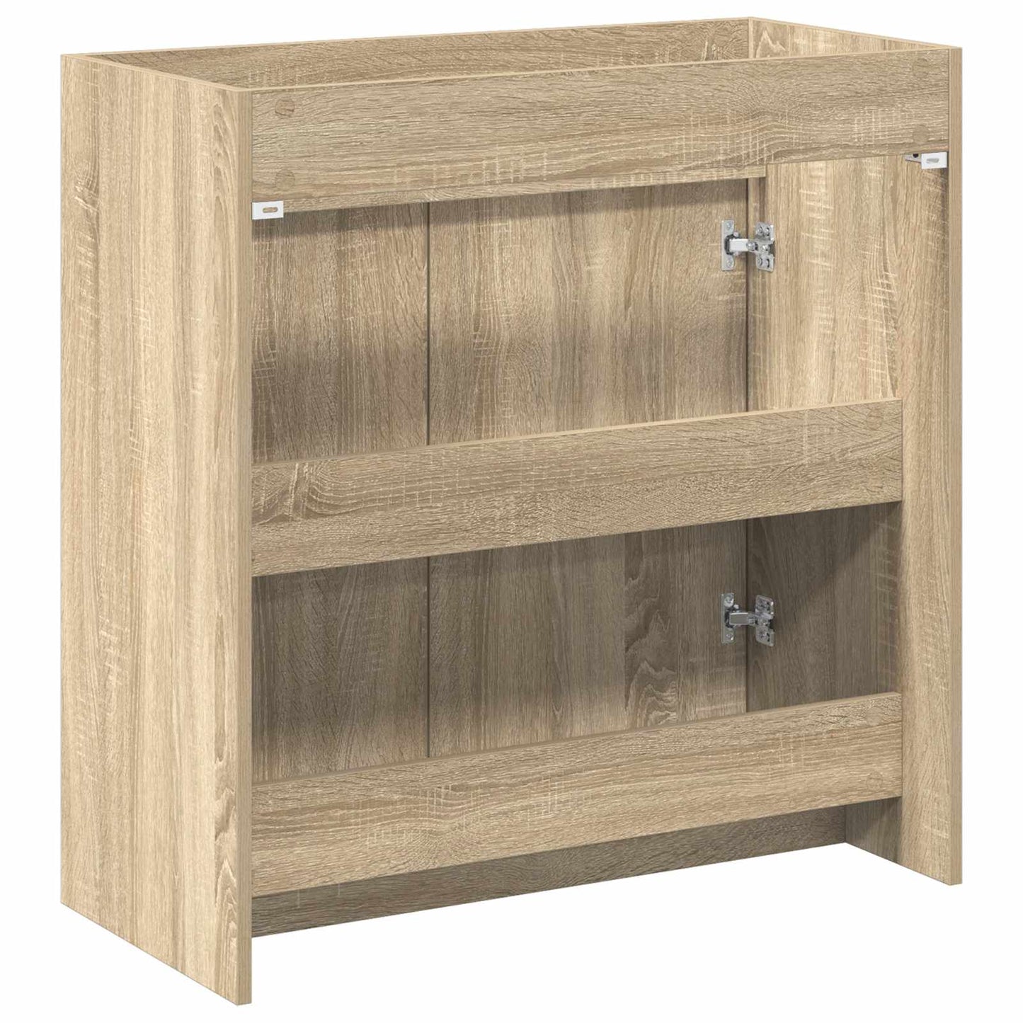 Bathroom Under Sink Cabinet Sonoma Oak 78.5 x 37.5 x 81 cm