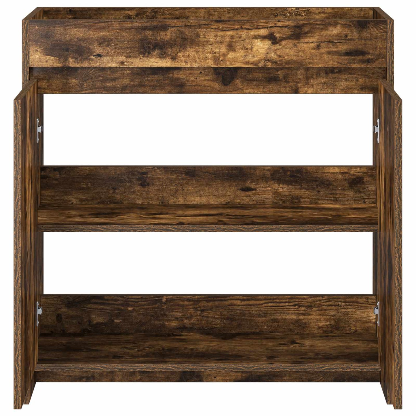 Bathroom Under Sink Cabinet Smoked Oak 78.5 x 37.5 x 81 cm