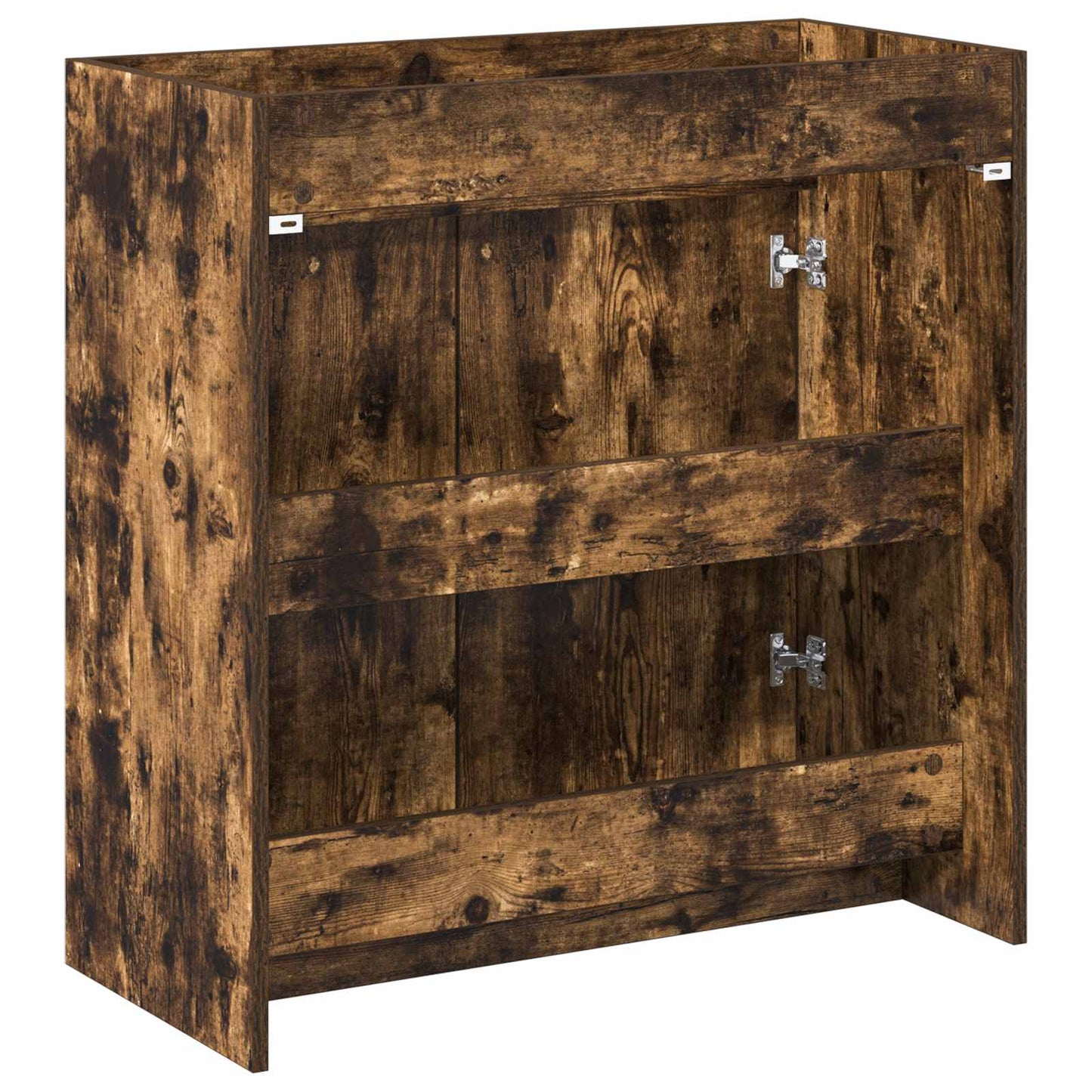 Bathroom Under Sink Cabinet Smoked Oak 78.5 x 37.5 x 81 cm