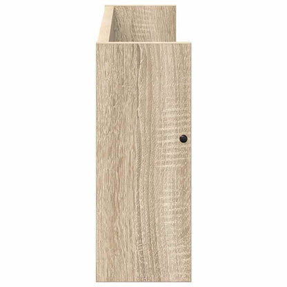 Magazine Rack 2 pcs Sonoma Oak 60 x 12 x 30 cm Engineered Wood