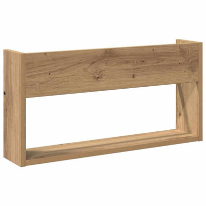 Magazine Rack 2 pcs Artisan Oak 60 x 12 x 30 cm Engineered Wood