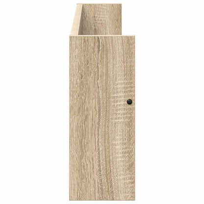 Magazine Rack Sonoma Oak 80 x 12 x 30 cm Engineered Wood