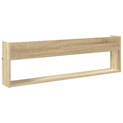 Magazine Rack Sonoma Oak 100 x 12 x 30 cm Engineered Wood