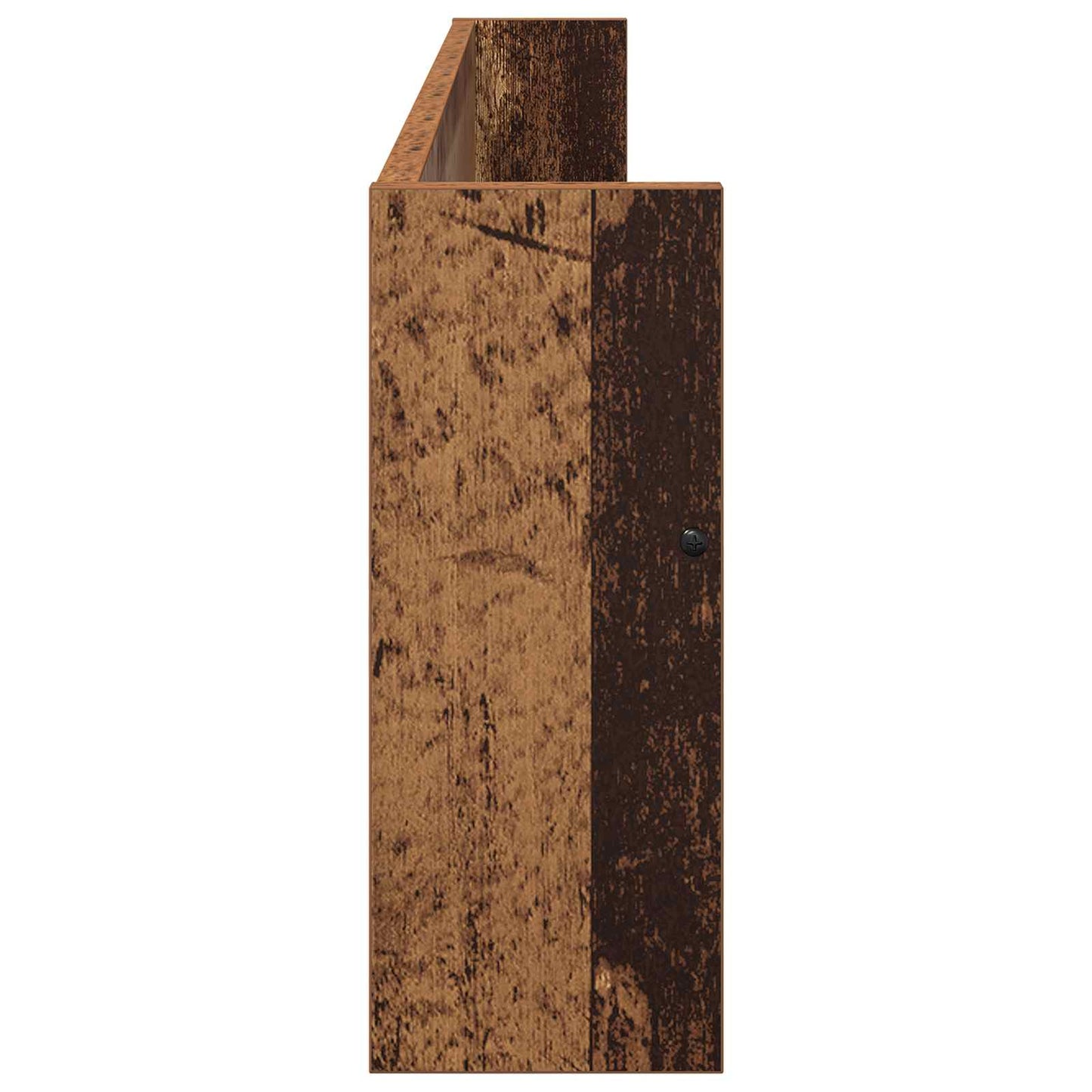 Magazine Rack 2 pcs Old Wood 100 x 12 x 30 cm Engineered Wood