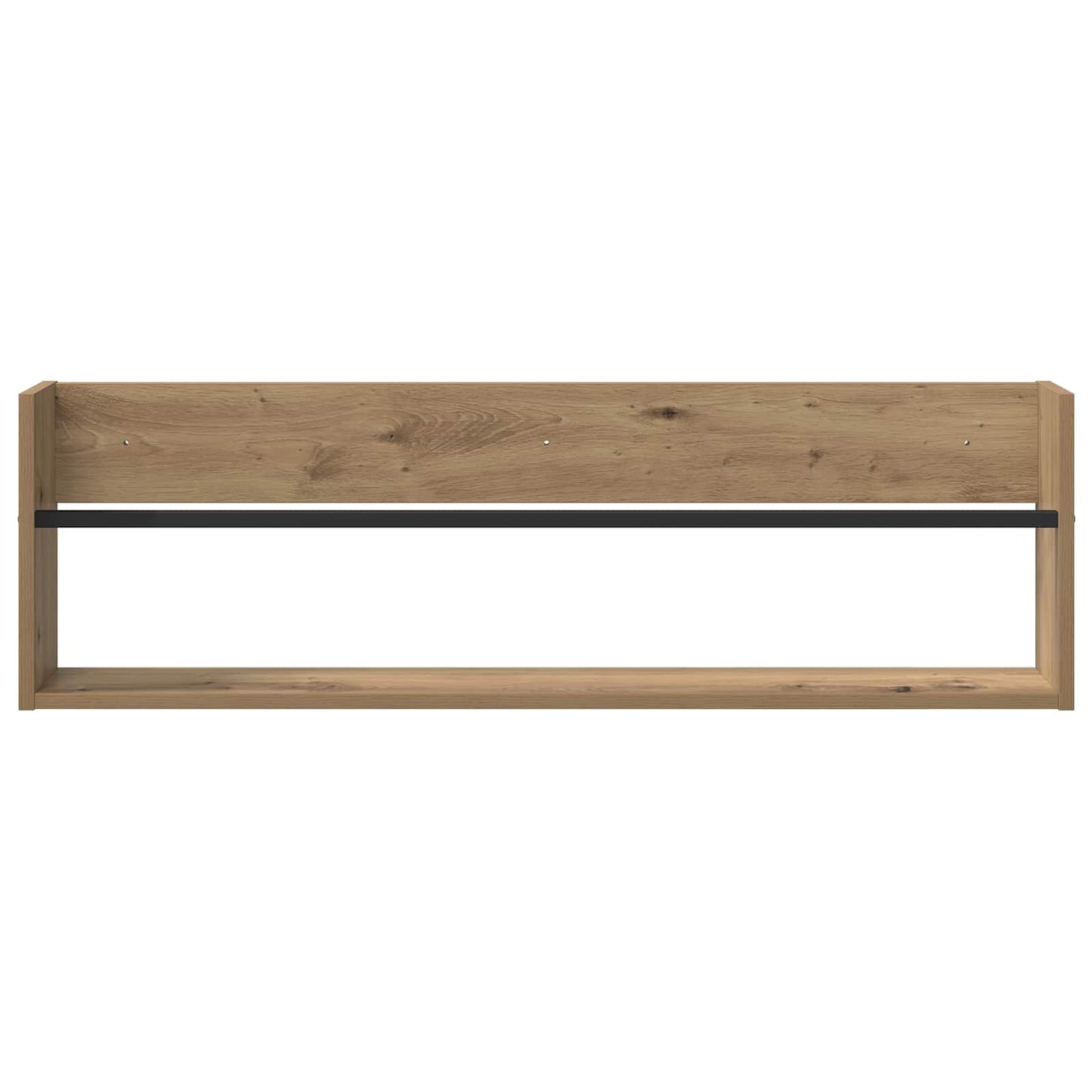 Magazine Rack Artisan Oak 100 x 12 x 30 cm Engineered Wood