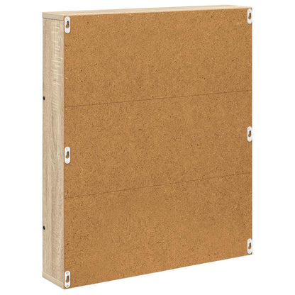 Magazine Rack 2 pcs Sonoma Oak 60 x 12 x 70 cm Engineered Wood