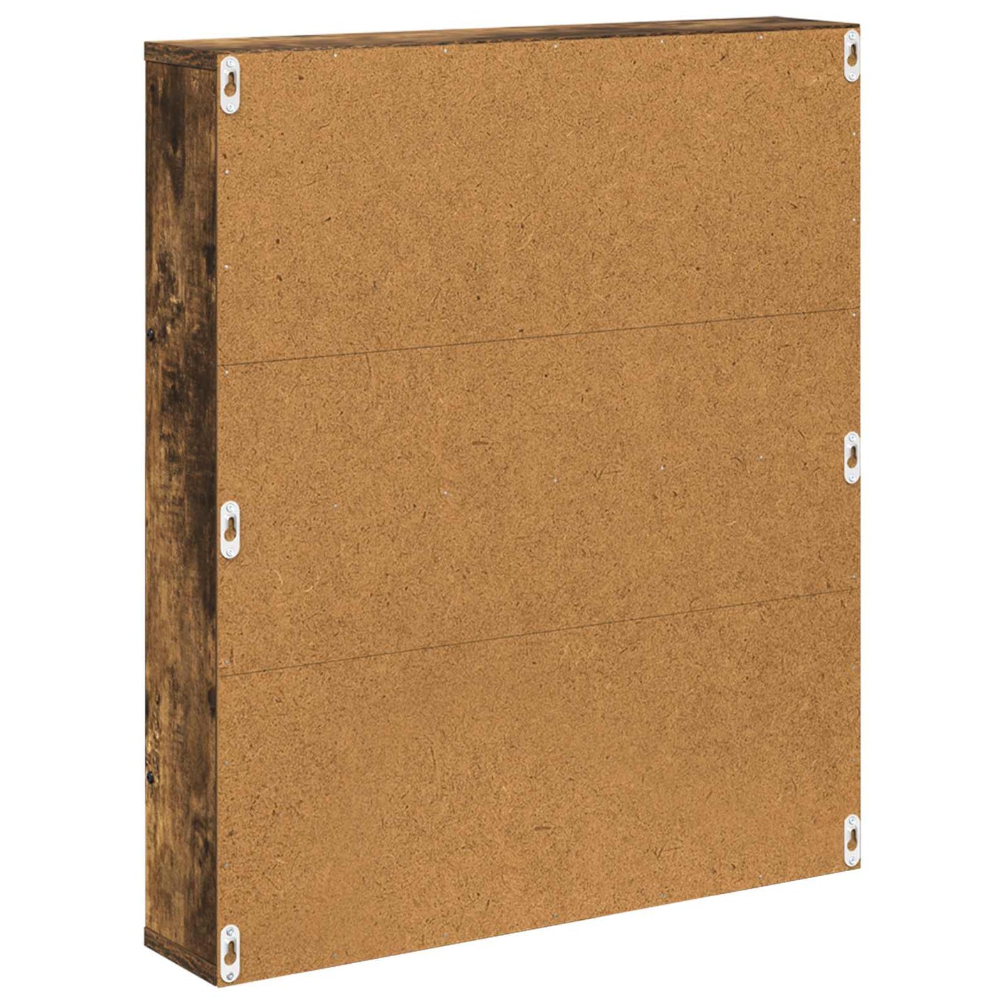 Magazine Rack 2 pcs Smoked Oak 60 x 12 x 70 cm Engineered Wood