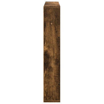 Magazine Rack 2 pcs Smoked Oak 60 x 12 x 70 cm Engineered Wood