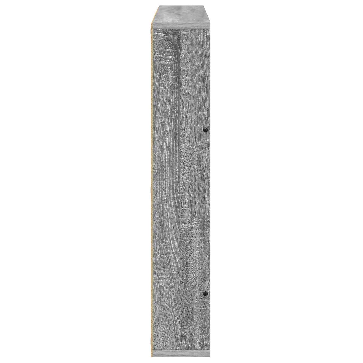 Magazine Rack Grey Sonoma 60 x 12 x 70 cm Engineered Wood
