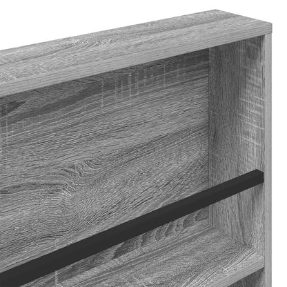 Magazine Rack 2 pcs Grey Sonoma 60 x 12 x 70 cm Engineered Wood