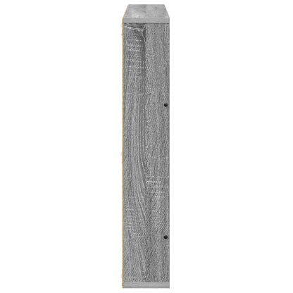 Magazine Rack 2 pcs Grey Sonoma 60 x 12 x 70 cm Engineered Wood
