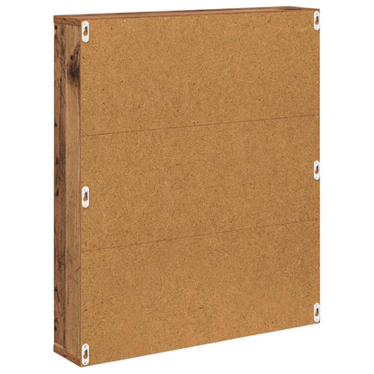 Magazine Rack 2 pcs Old Wood 60 x 12 x 70 cm Engineered Wood