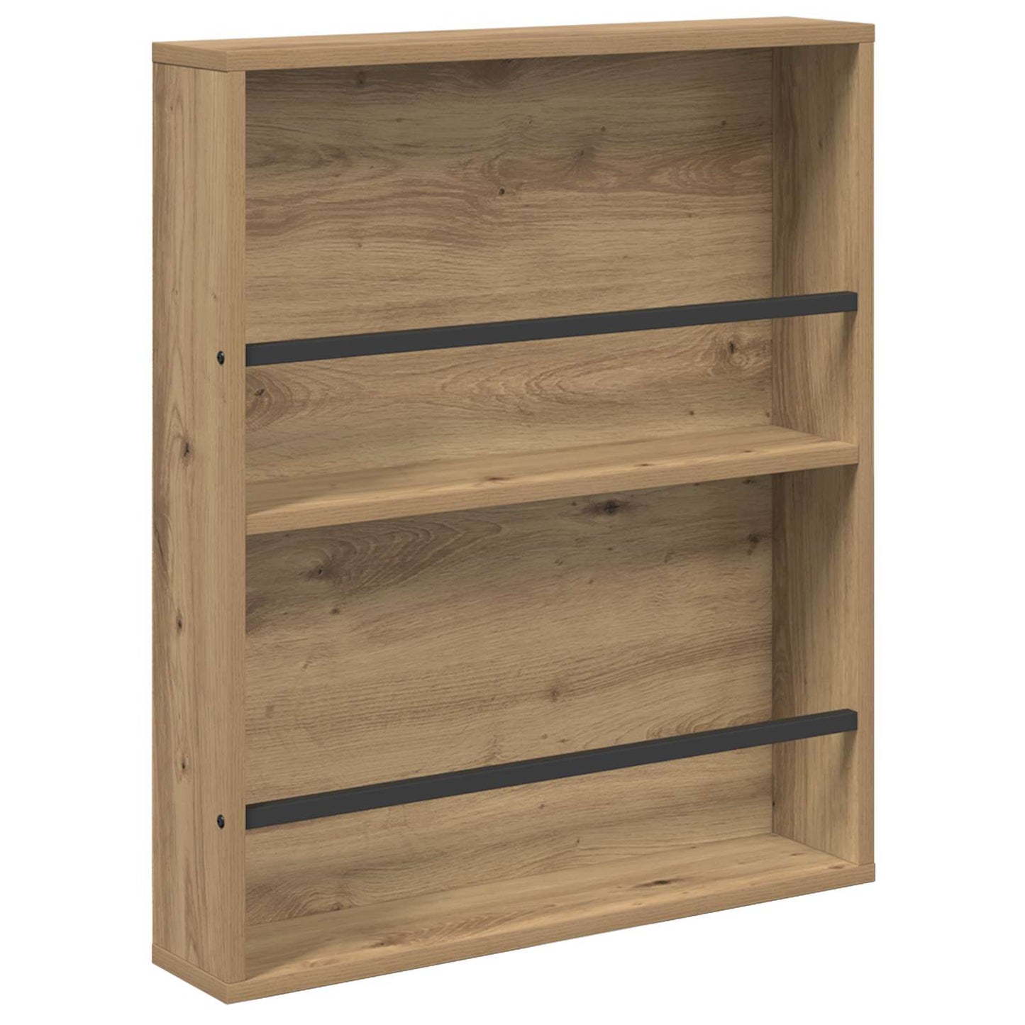 Magazine Rack Artisan Oak 60 x 12 x 70 cm Engineered Wood