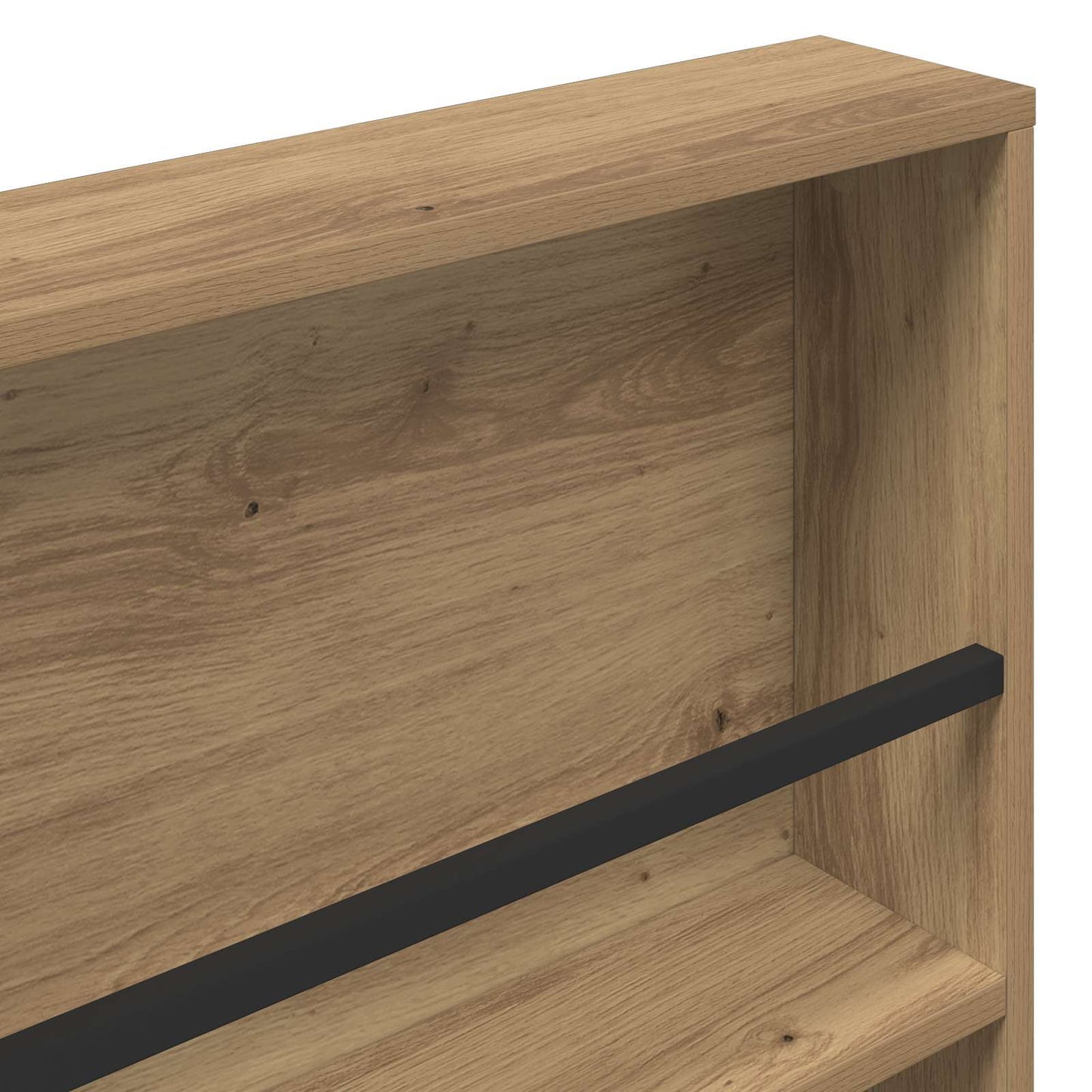 Magazine Rack 2 pcs Artisan Oak 60 x 12 x 70 cm Engineered Wood