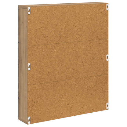 Magazine Rack 2 pcs Artisan Oak 60 x 12 x 70 cm Engineered Wood