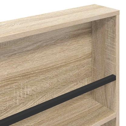 Magazine Rack Sonoma Oak 80 x 12 x 70 cm Engineered Wood