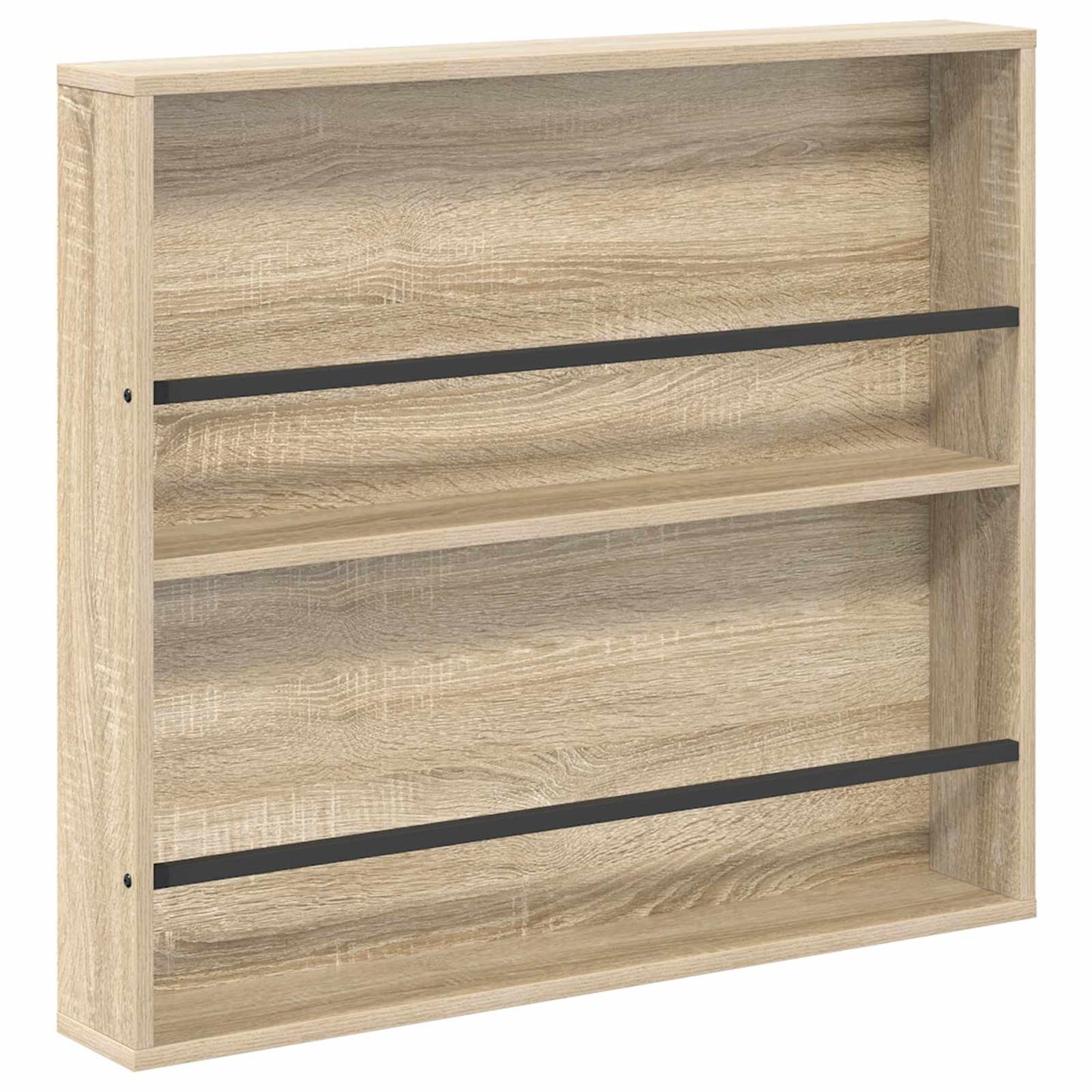 Magazine Rack Sonoma Oak 80 x 12 x 70 cm Engineered Wood