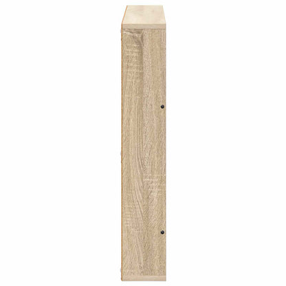 Magazine Rack Sonoma Oak 80 x 12 x 70 cm Engineered Wood