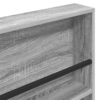 Magazine Rack Grey Sonoma 80 x 12 x 70 cm Engineered Wood