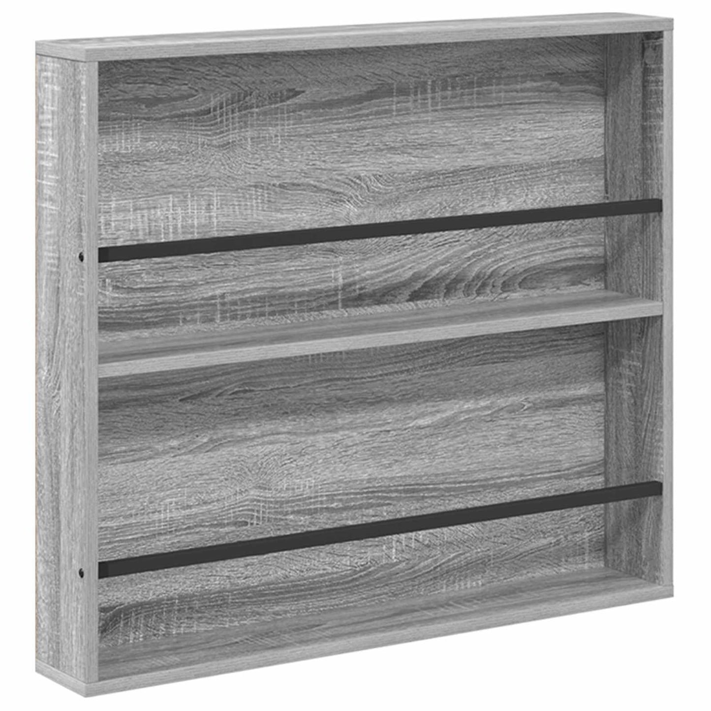 Magazine Rack Grey Sonoma 80 x 12 x 70 cm Engineered Wood