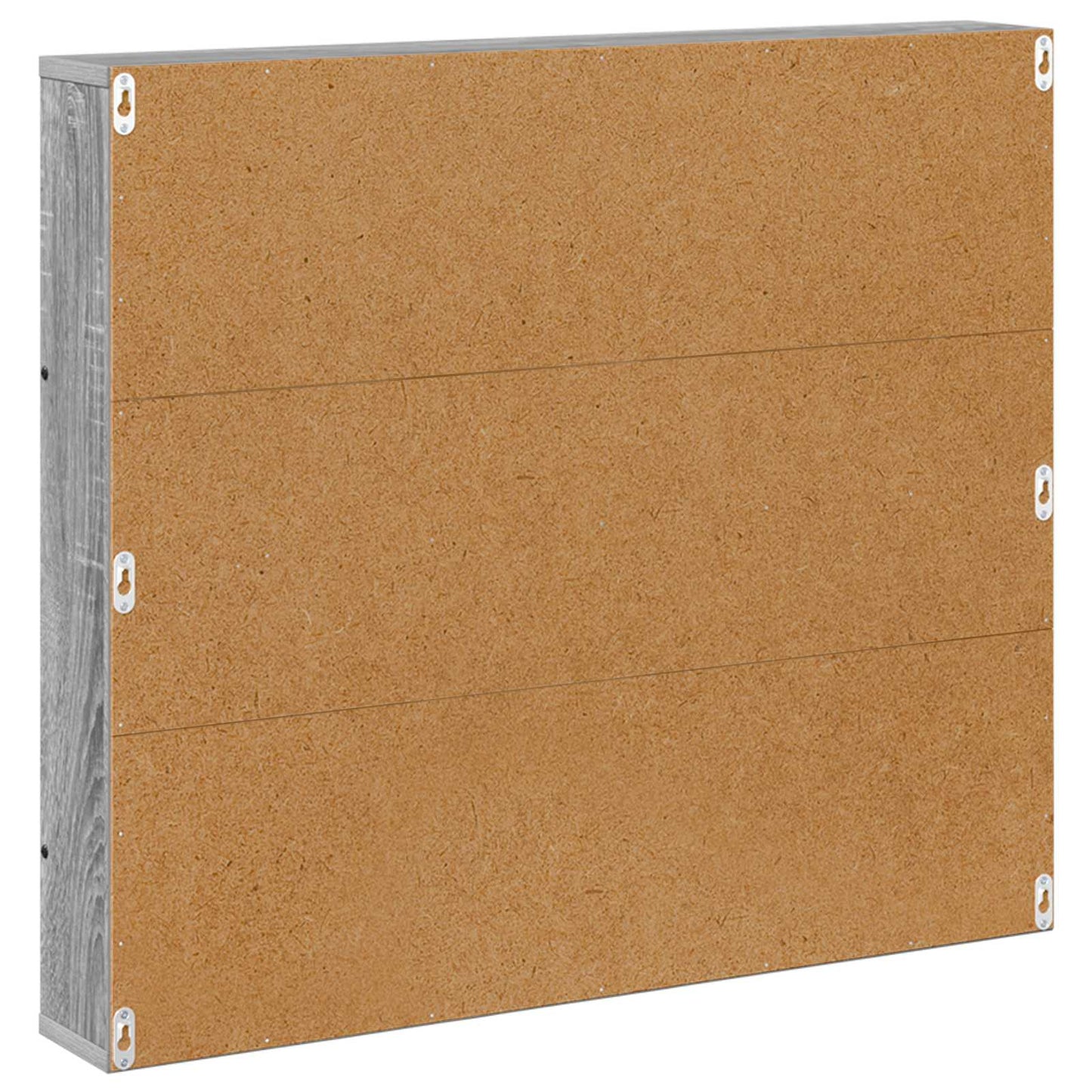 Magazine Rack 2 pcs Grey Sonoma 80 x 12 x 70 cm Engineered Wood