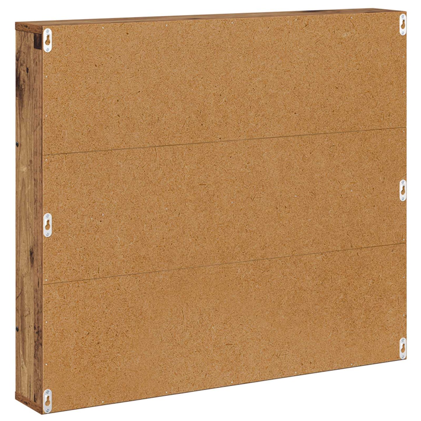Magazine Rack 2 pcs Old Wood 80 x 12 x 70 cm Engineered Wood