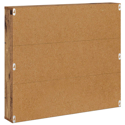 Magazine Rack 2 pcs Old Wood 80 x 12 x 70 cm Engineered Wood