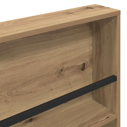 Magazine Rack Artisan Oak 80 x 12 x 70 cm Engineered Wood