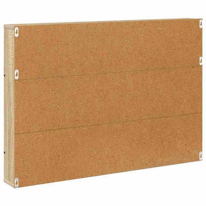 Magazine Rack Sonoma Oak 100 x 12 x 70 cm Engineered Wood