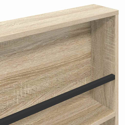 Magazine Rack 2 pcs Sonoma Oak 100 x 12 x 70 cm Engineered Wood