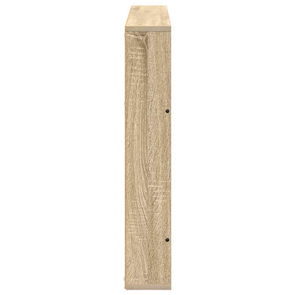 Magazine Rack 2 pcs Sonoma Oak 100 x 12 x 70 cm Engineered Wood