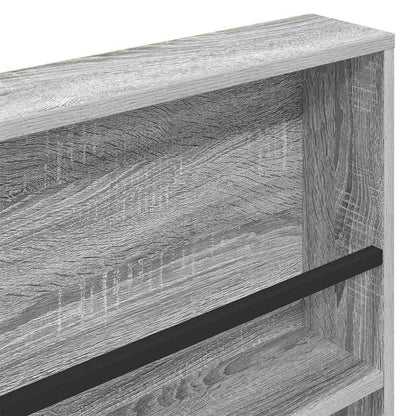Magazine Rack Grey Sonoma 100 x 12 x 70 cm Engineered Wood