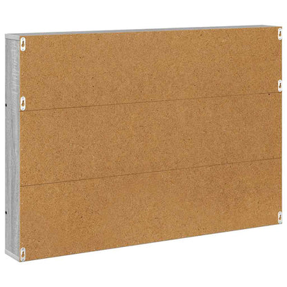 Magazine Rack Grey Sonoma 100 x 12 x 70 cm Engineered Wood