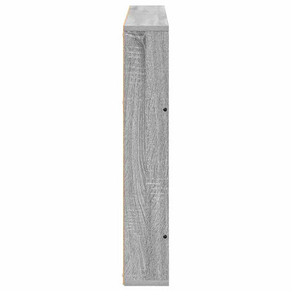 Magazine Rack Grey Sonoma 100 x 12 x 70 cm Engineered Wood