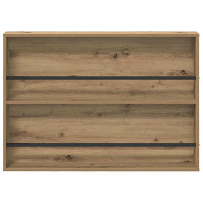 Magazine Rack Artisan Oak 100 x 12 x 70 cm Engineered Wood