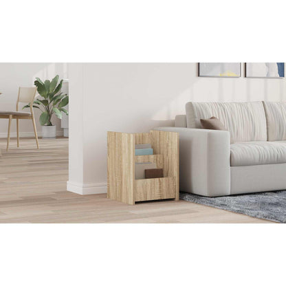 Magazine Rack Sonoma Oak 35 x 35 x 45 cm Engineered Wood