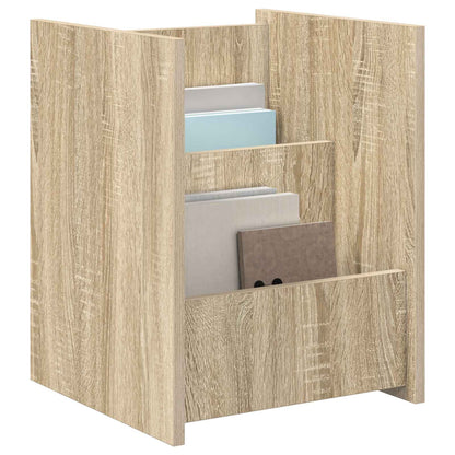 Magazine Rack Sonoma Oak 35 x 35 x 45 cm Engineered Wood