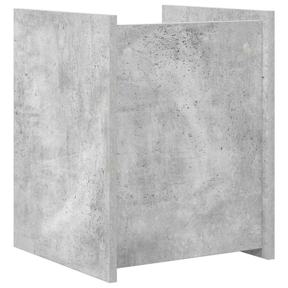 Magazine Rack Concerte Grey 35 x 35 x 45 cm Engineered Wood