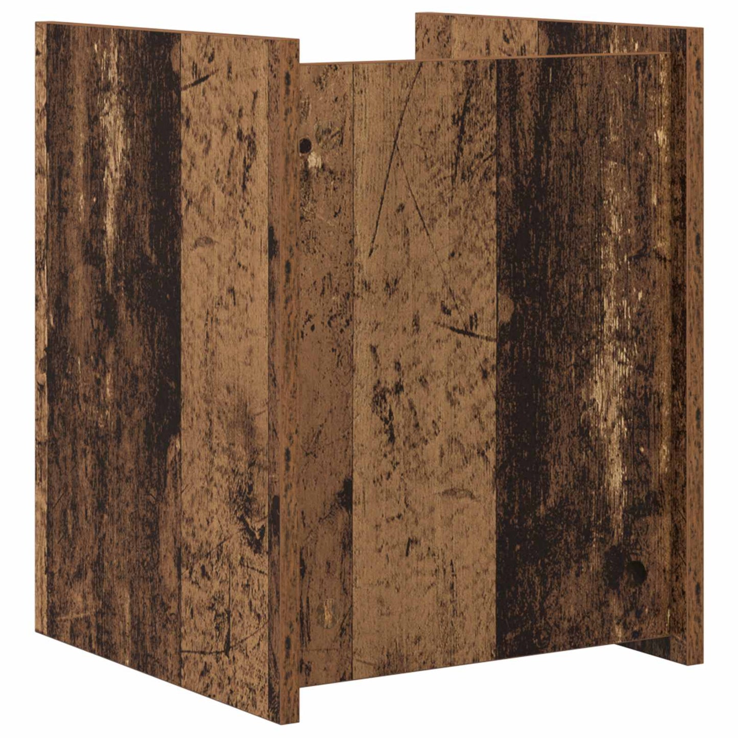 Magazine Rack Old Wood 35 x 35 x 45 cm Engineered Wood