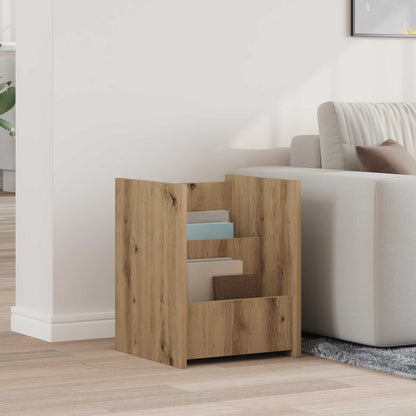 Magazine Rack Artisan Oak 35 x 35 x 45 cm Engineered Wood