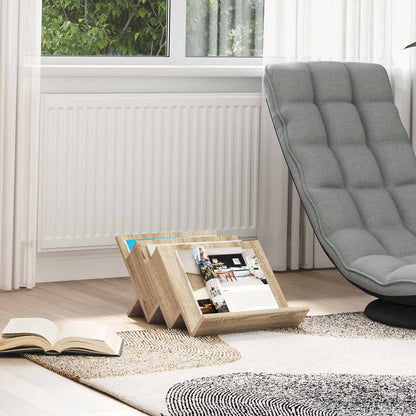 Magazine Rack Sonoma Oak 53 x 40 x 28.5 cm Engineered Wood