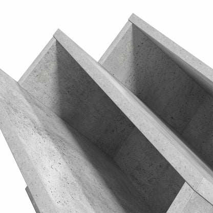 Magazine Rack Concerte Grey 53 x 40 x 28.5 cm Engineered Wood