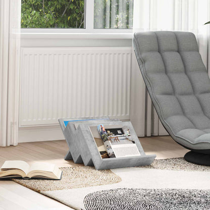 Magazine Rack Concerte Grey 53 x 40 x 28.5 cm Engineered Wood