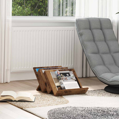Magazine Rack Old Wood 53 x 40 x 28.5 cm Engineered Wood